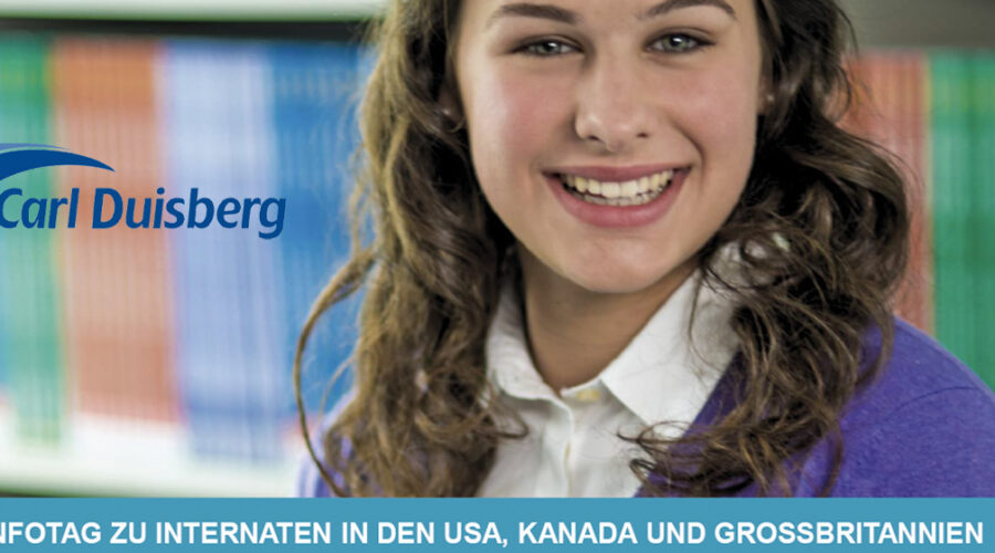 Informationsveranstaltung rund um den Schulbesuch in einem Internat in Großbritannien, Kanada und den USA