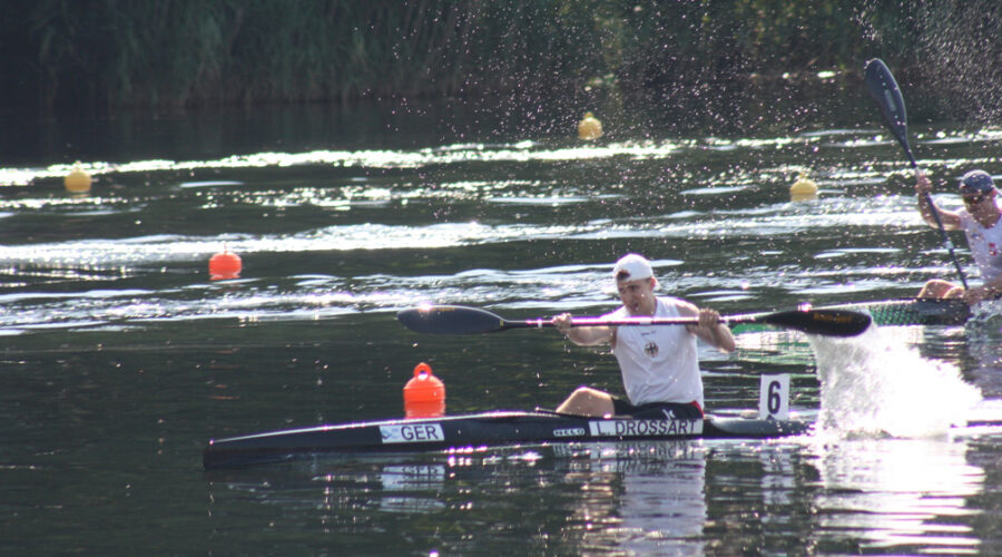 Silber statt Sekt – Lukas Drossart wird Vize-Europameister im Kanurennsport