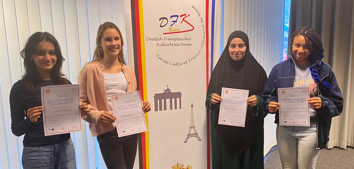 Lesewettbewerb Französisch der Stadt Neuss