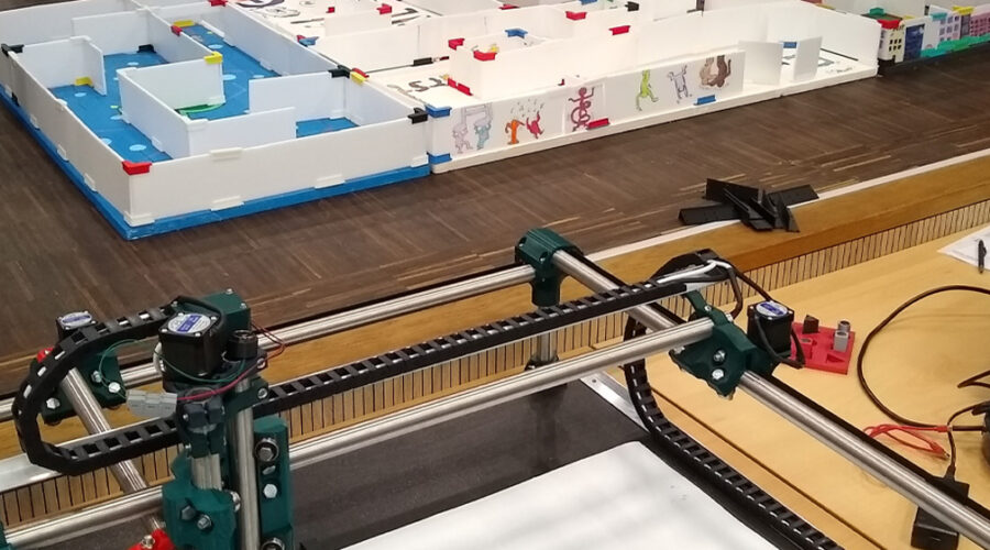 Das Nelly holt den ersten Platz beim Roboterwettbewerb