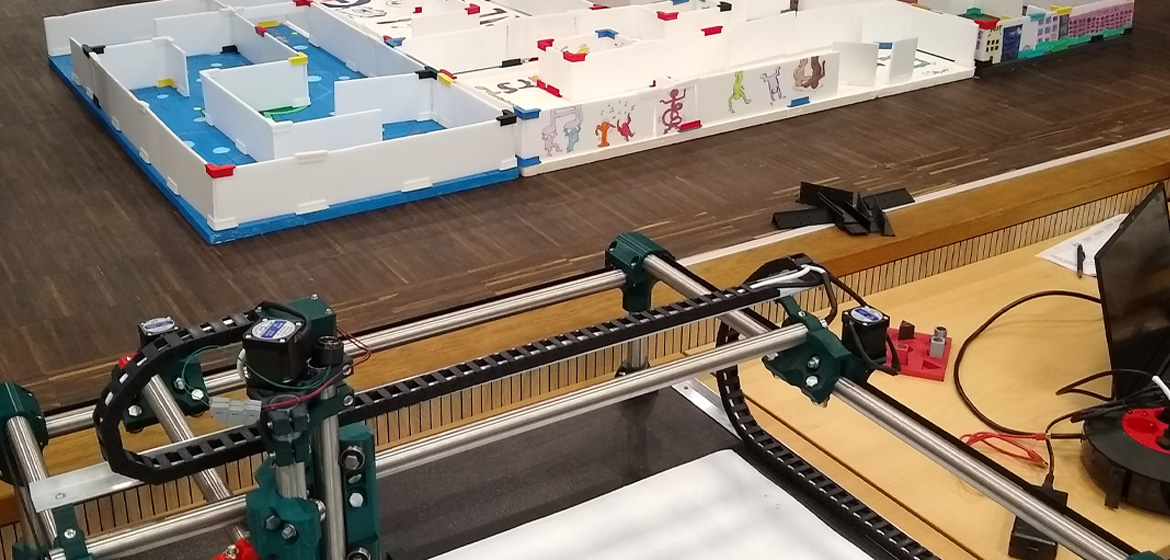 Das Nelly holt den ersten Platz beim Roboterwettbewerb