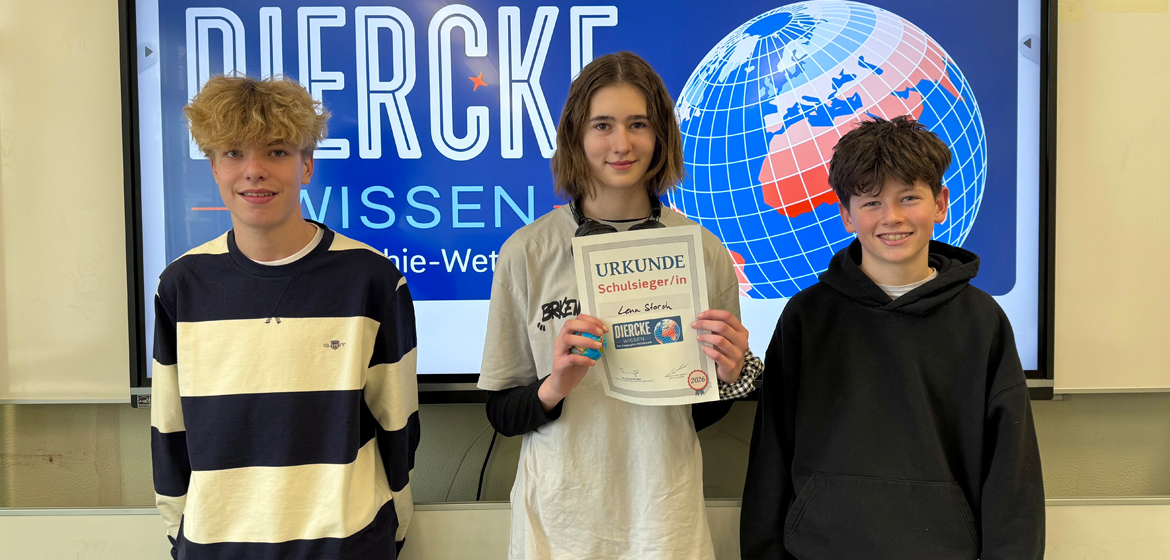 Lena Storch gewinnt den Diercke WISSEN Geographie-Wettbewerb 2026