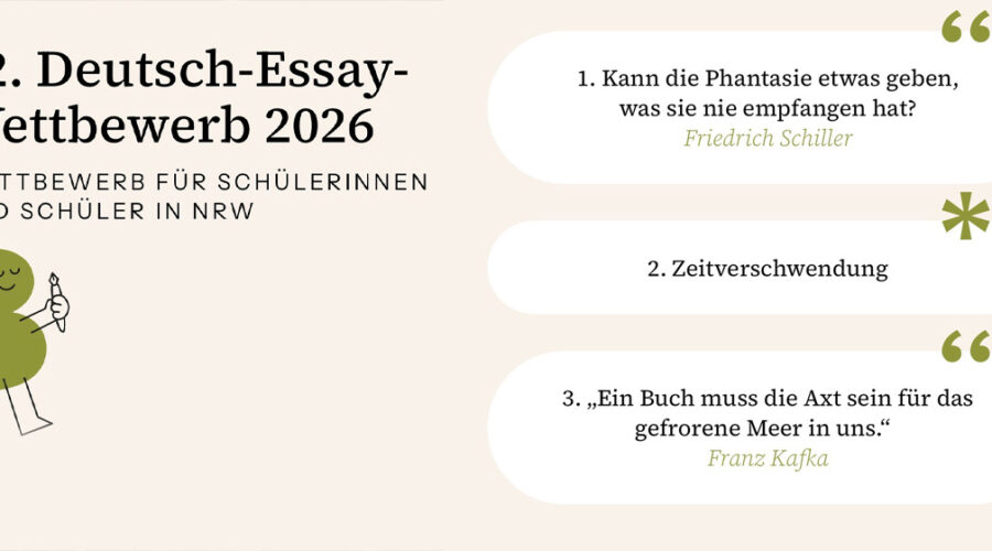 Literarischer Erfolg: Clara Sellnau belegt den 1. Platz beim Essay-Wettbewerb