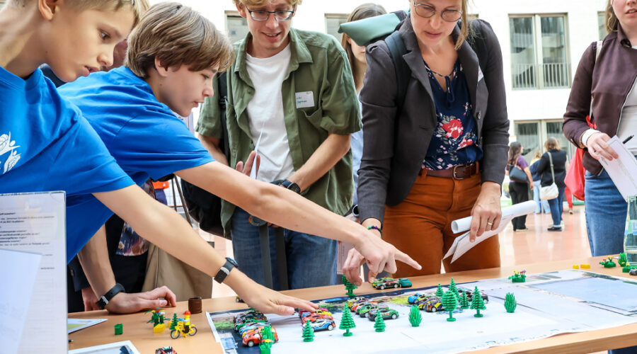 Rezertifizierung als "Schule der Zukunft" auf der Auszeichnungsfeier in Düsseldorf