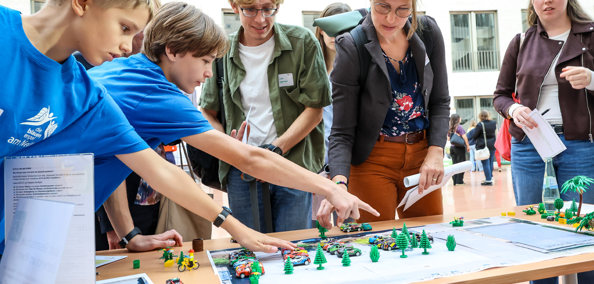 Rezertifizierung als "Schule der Zukunft" auf der Auszeichnungsfeier in Düsseldorf